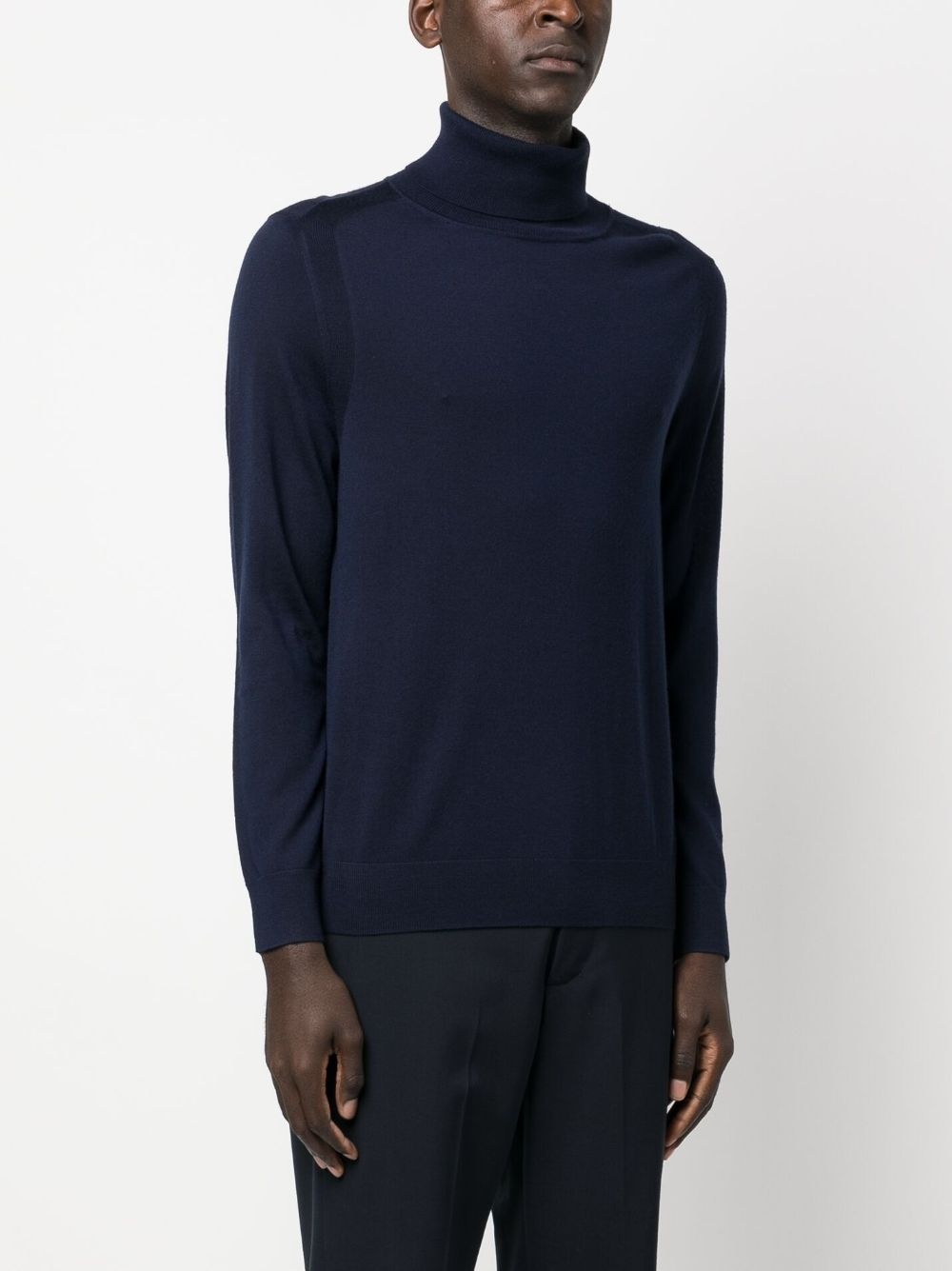 high-neck merino-wool jumper - 3