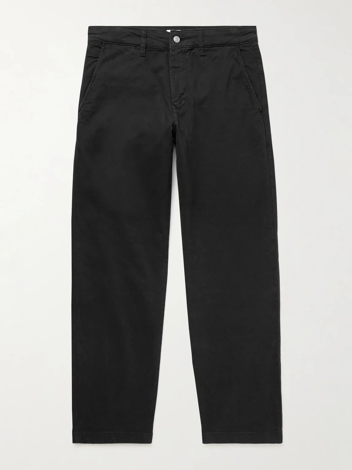 Aden 1923 Straight-Leg Organic Cotton-Blend Twill Chinos - 1