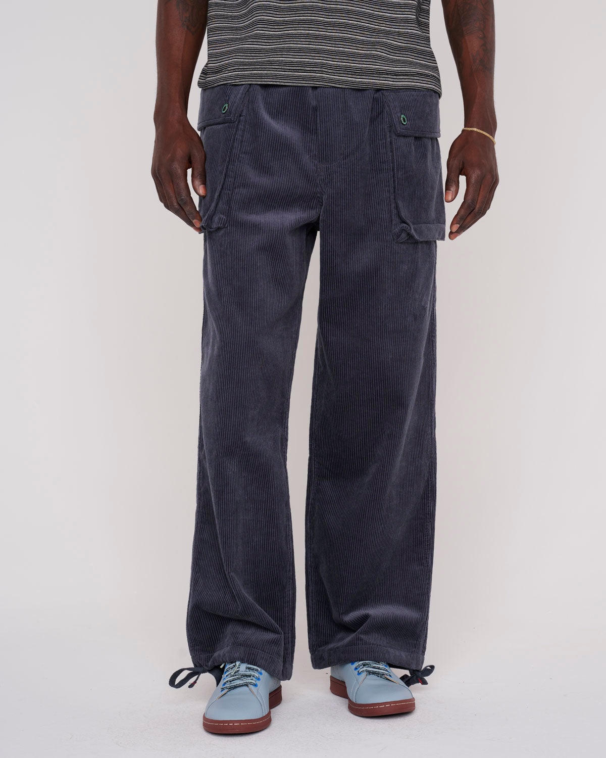 Cord P44 Jungle Pant - Grey Blue - 4