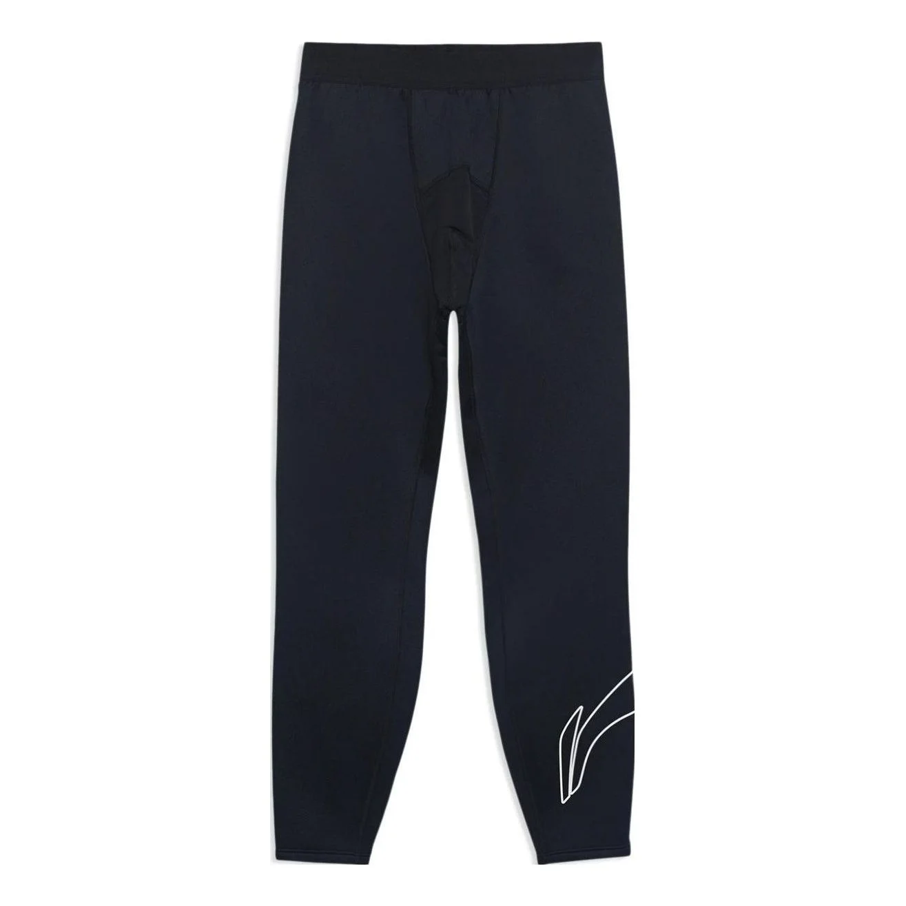 Li-Ning Basketball Cropped Joggers 'Black' AKLSC11-2 - 1