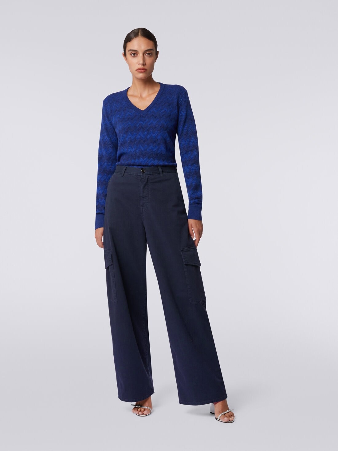 Cotton cargo trousers - 2