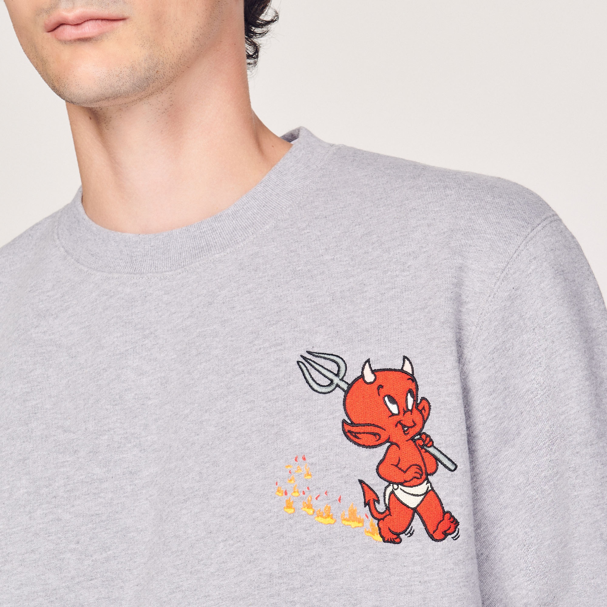 Sweatshirt with Hot Stuff print - 4