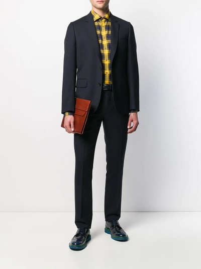 Etro plaid longsleeve shirt outlook