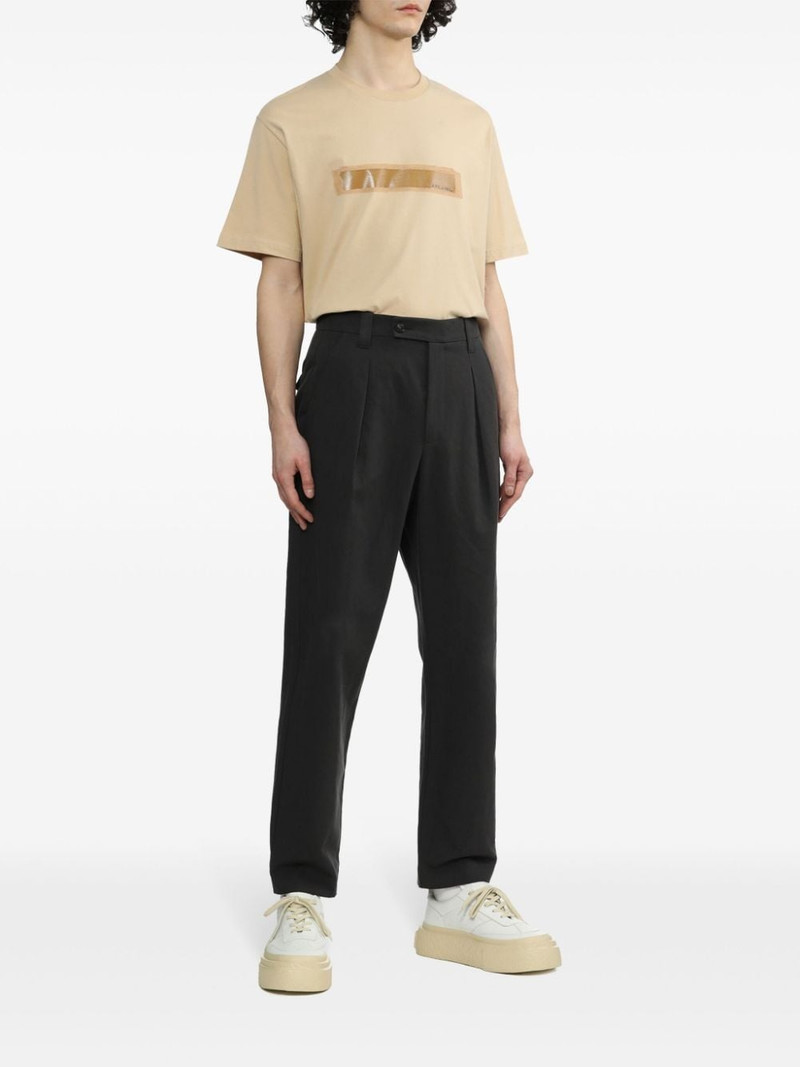 A.P.C. geometric print T-shirt outlook