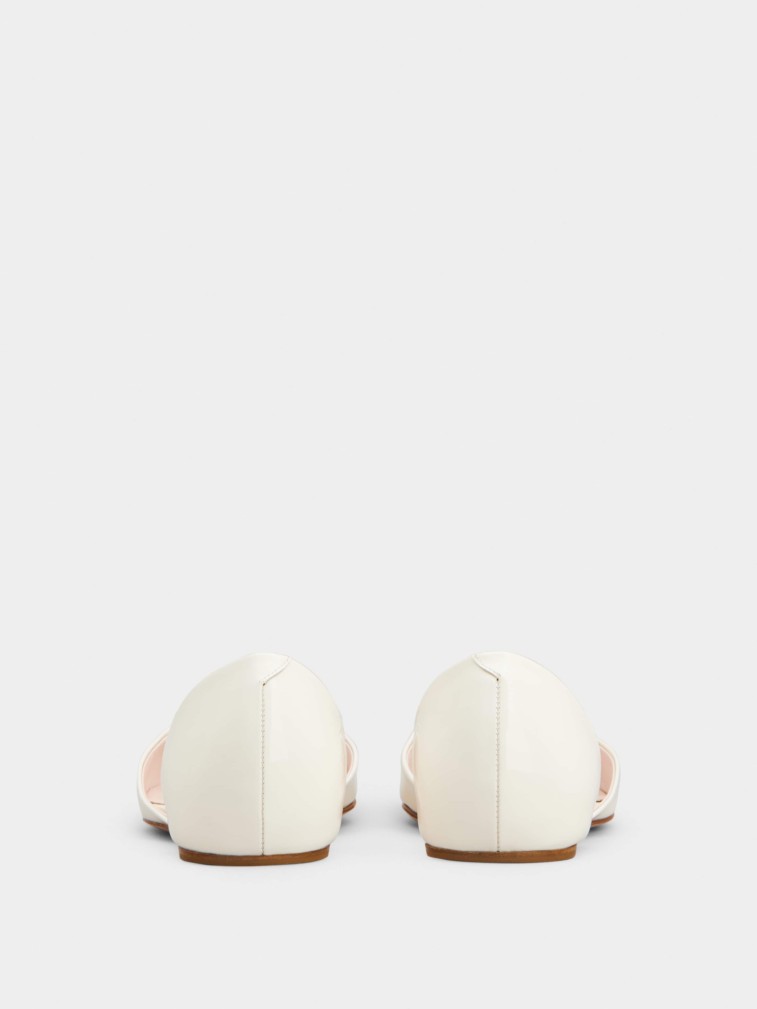 Trompette Dorsay Metal Buckle Ballerinas in Patent Leather - 5