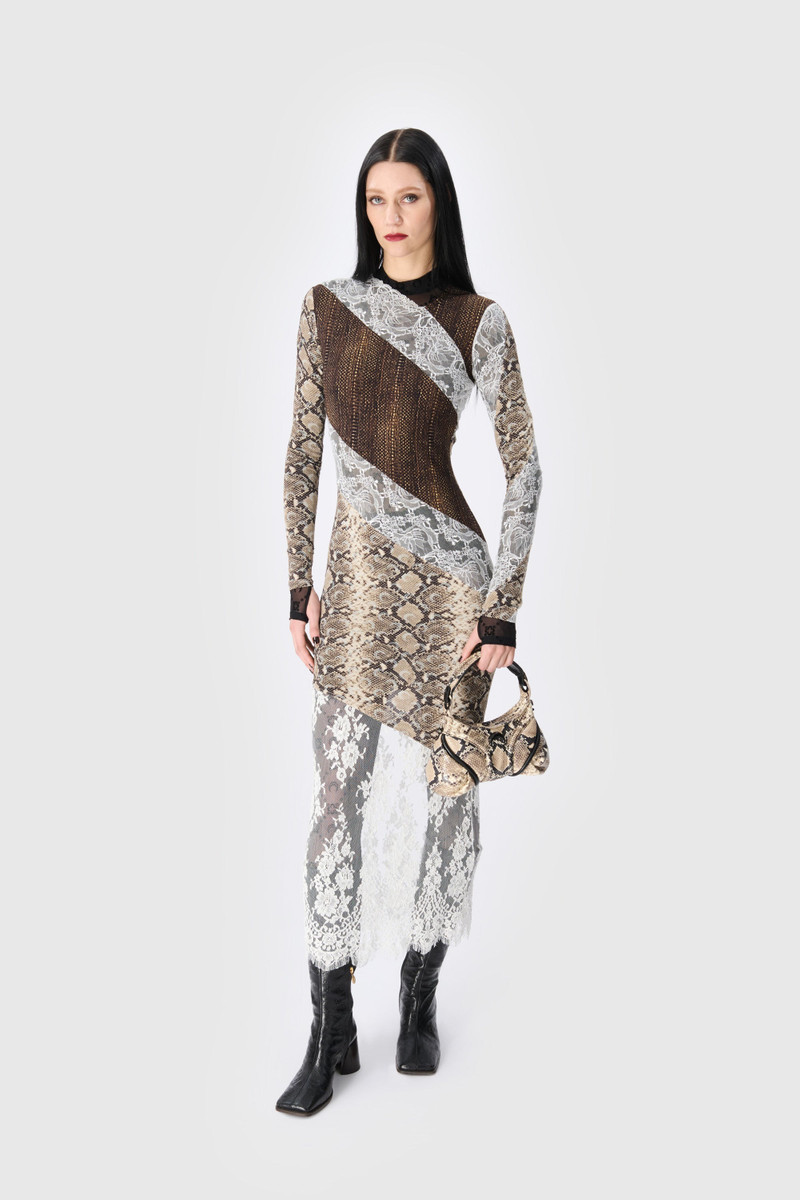 Python Printed Leather Futura Mini 1