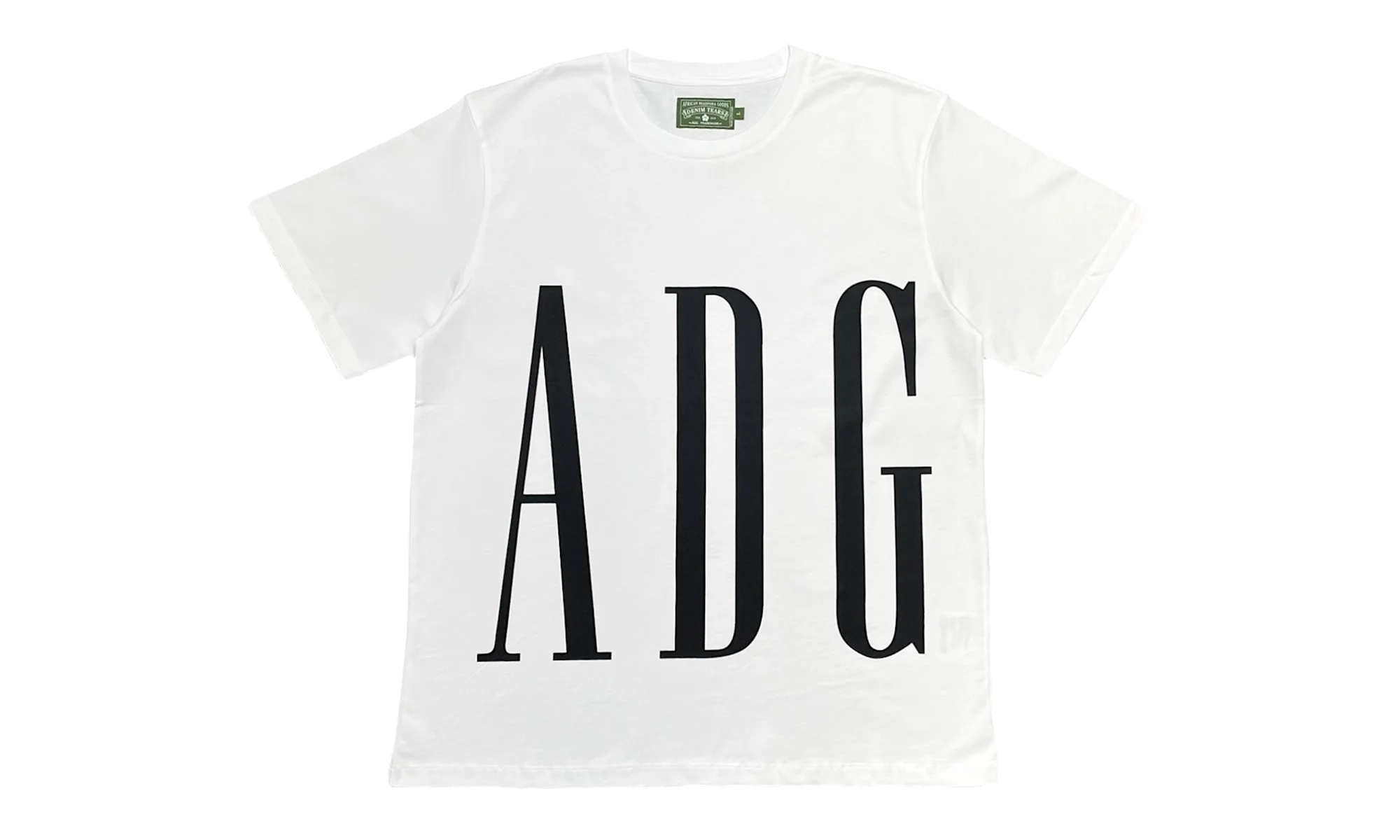 ADG Inc. Short Sleeve T-Shirt "White" DT531 - 1