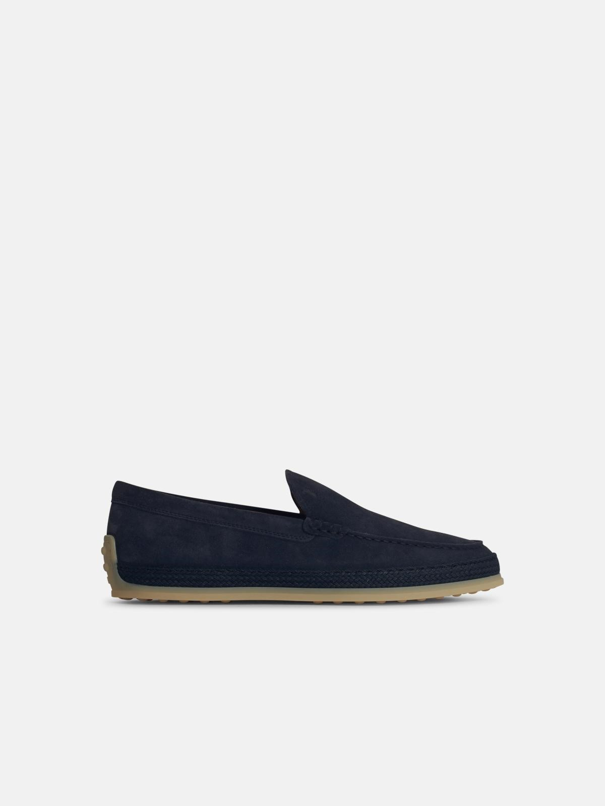 BLUE SUEDE LOAFERS - 1