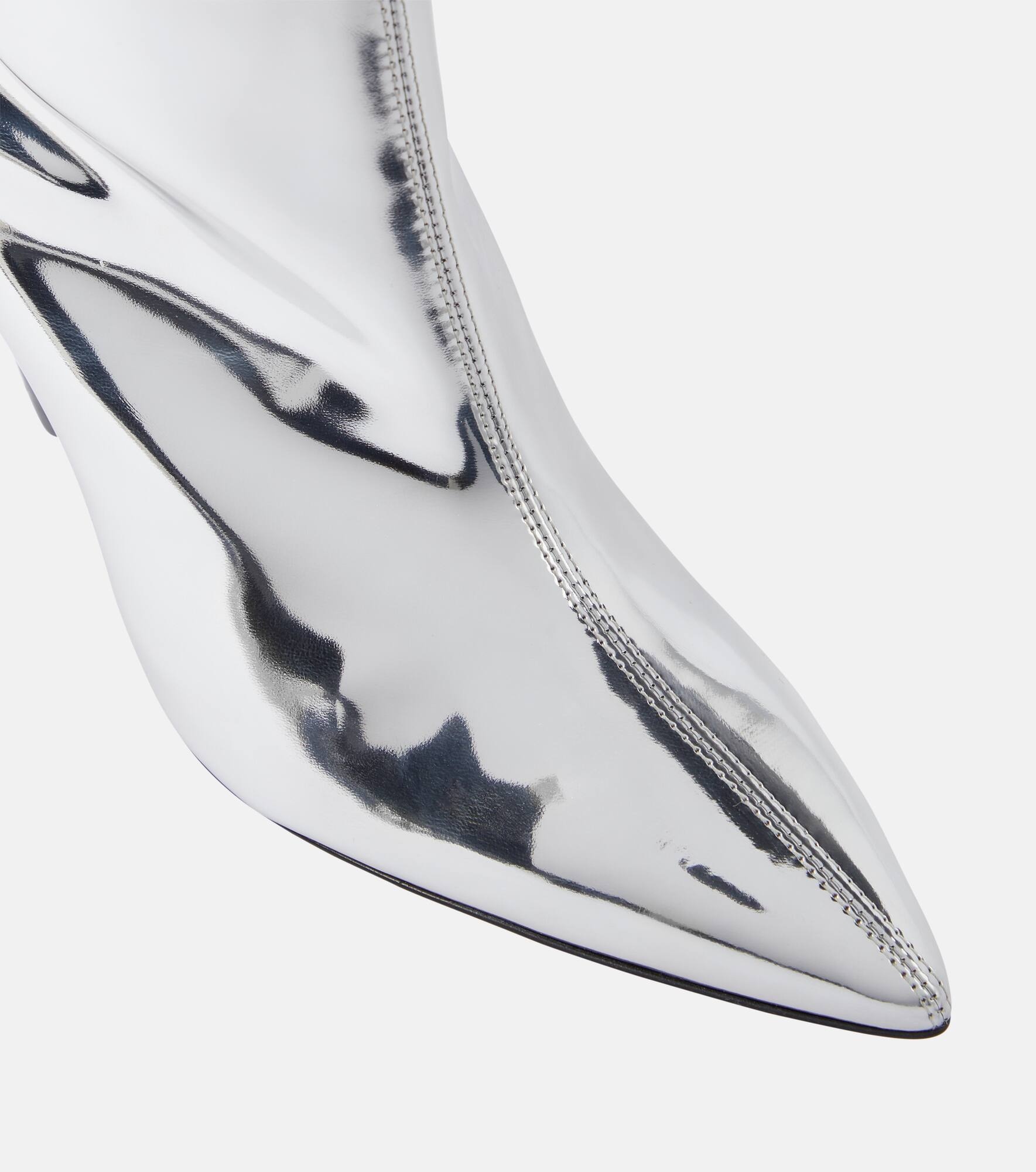 Lakita mirrored knee-high boots - 6