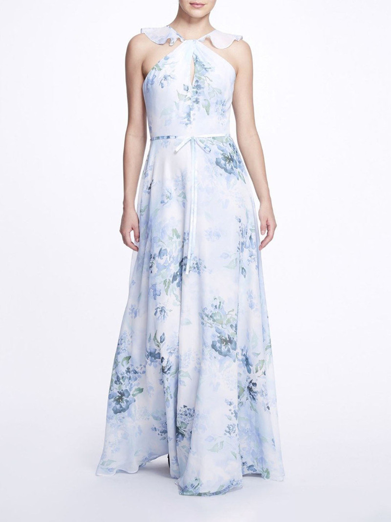PAVIA PRINTED GOWN 1