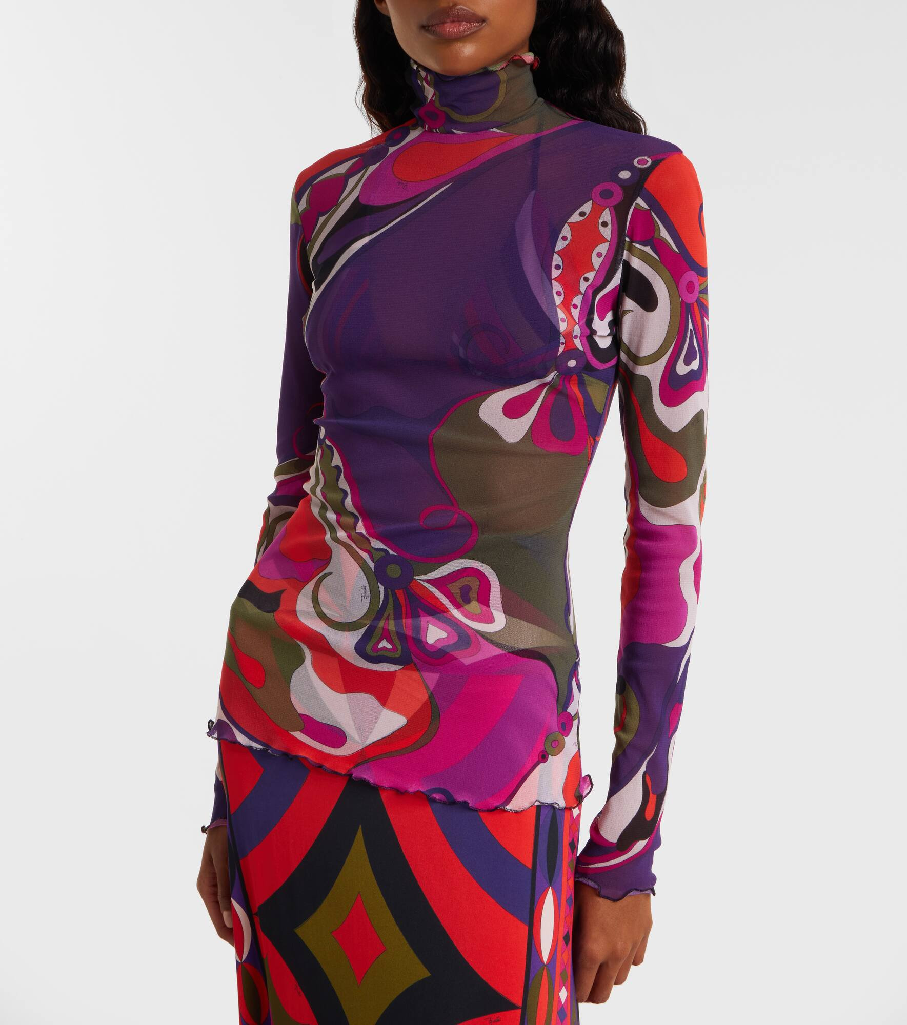 Orchidee tulle top - 6