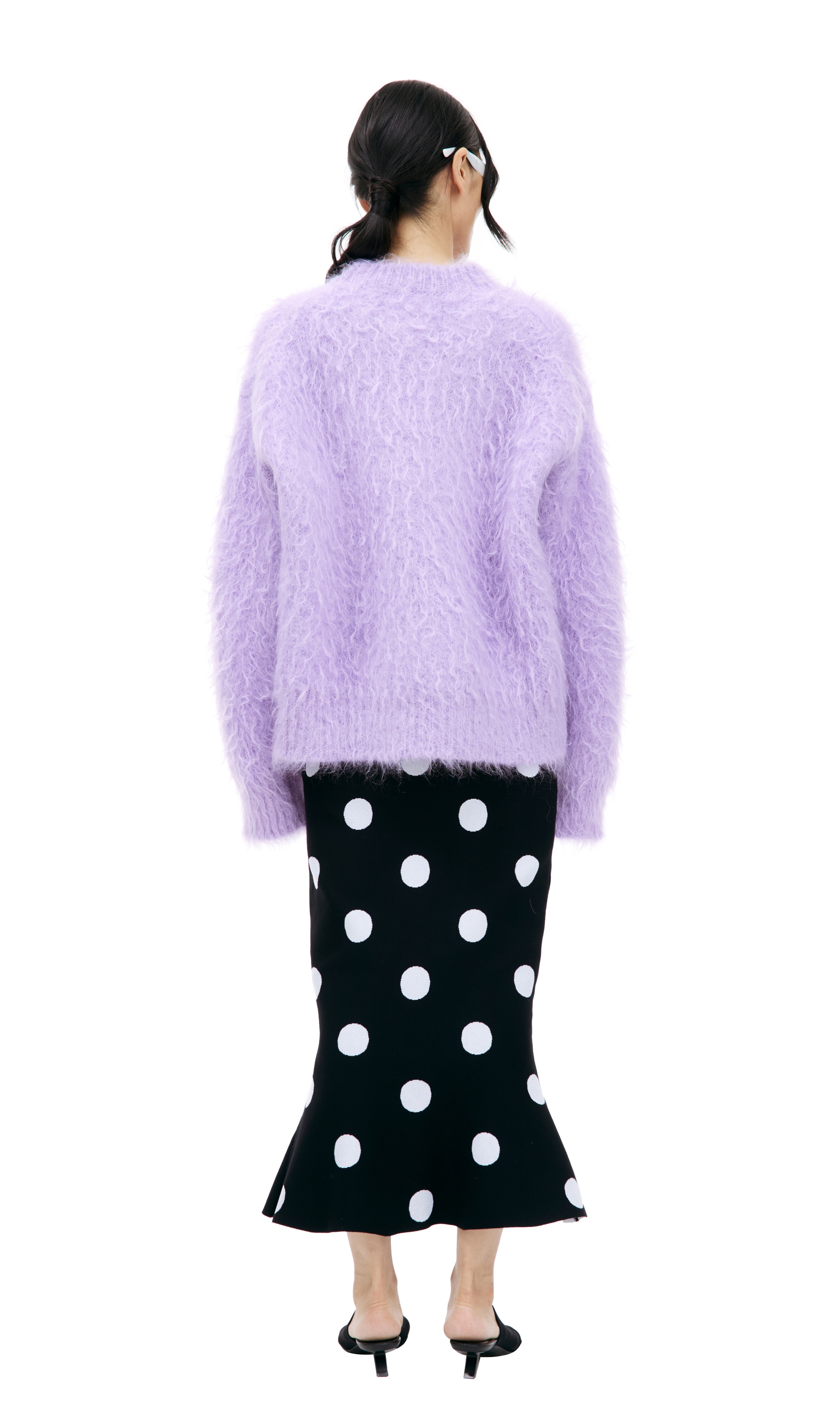 OVERSIZE MOHAIR SWEATER - 3