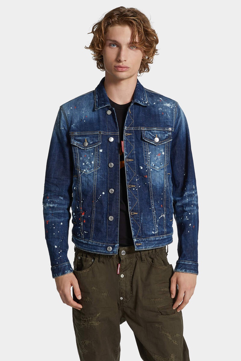 MEDIUM EASY WASH DAN JEAN JACKET - 3