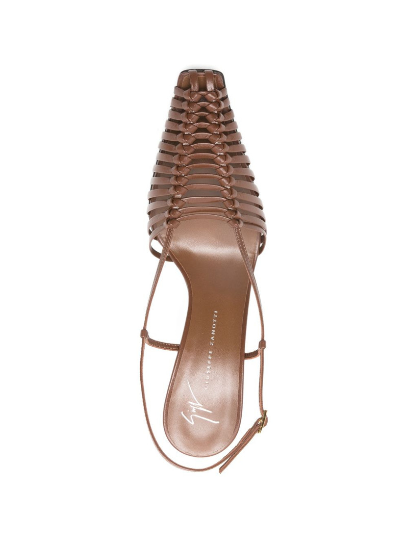 Brenda woven high-heel sandals 4
