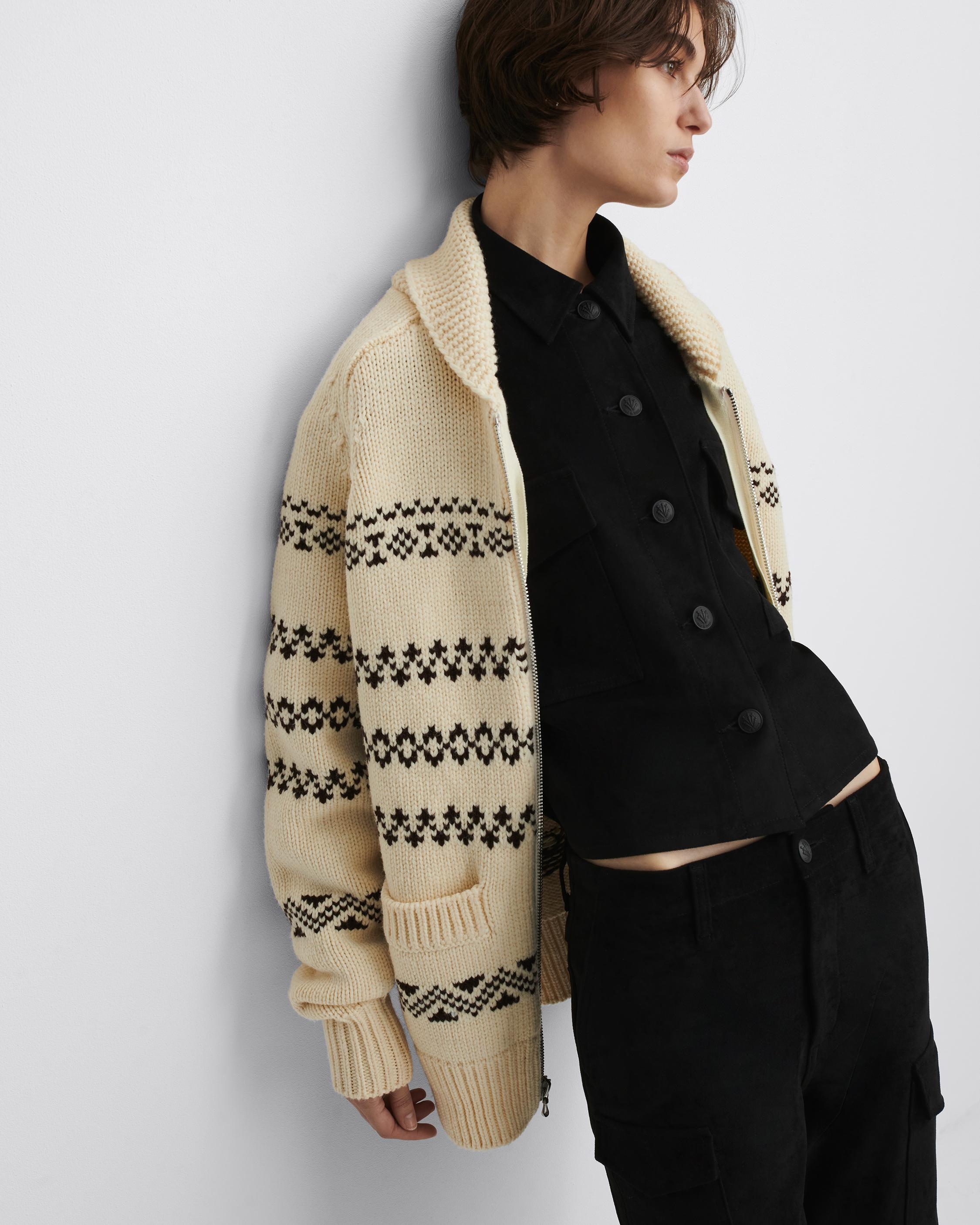 Brooke Italian Wool Cardigan
Oversized Fit - 2
