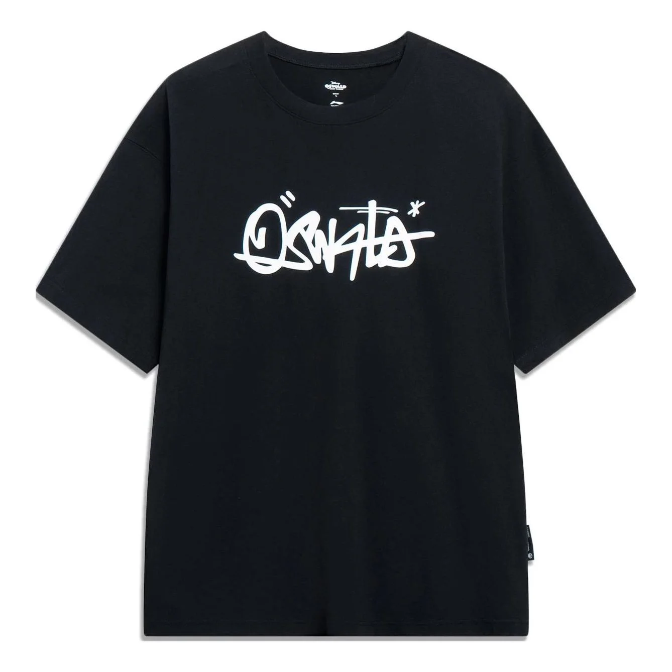 Li-Ning x Disney Graphic T-shirt 'Black' AHST313-1 - 1