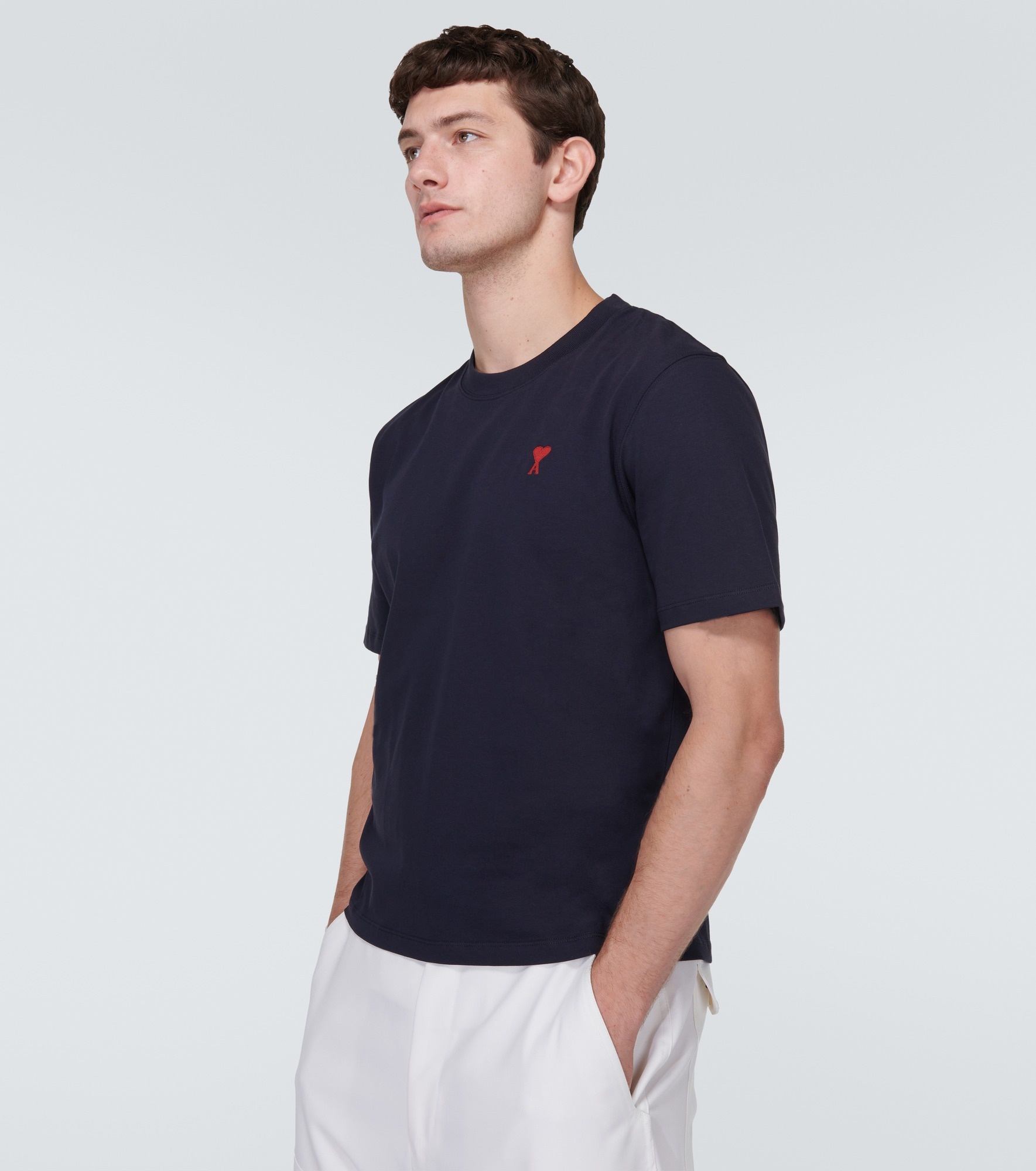 Ami de Cœur cotton jersey T-shirt - 3
