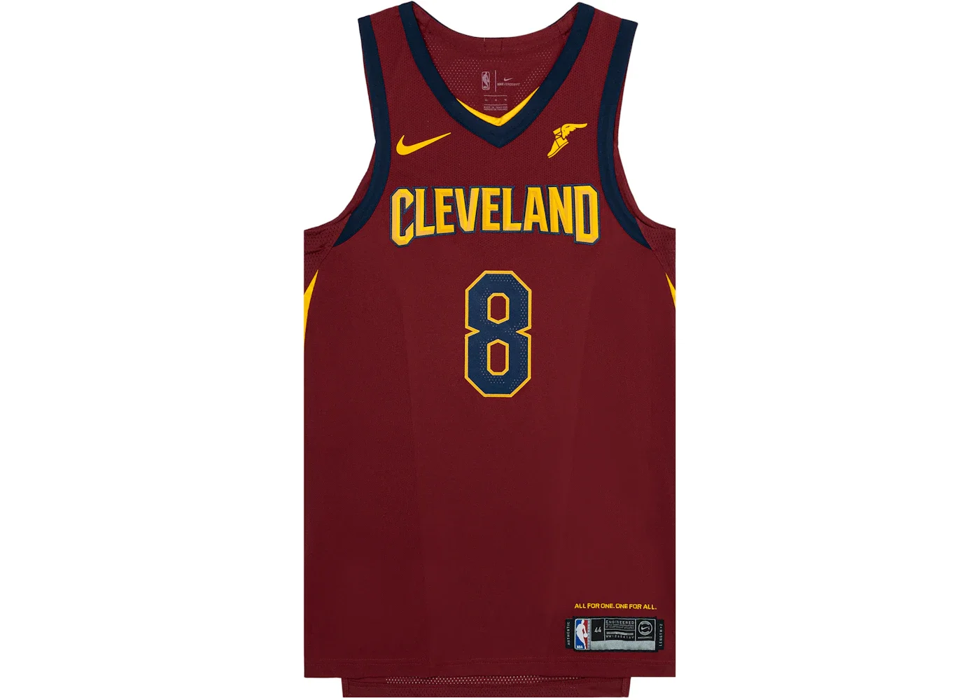 Nike x Daniel Arsham x Cleveland Cavaliers Signed Icon Authentic Jersey Wine - 1