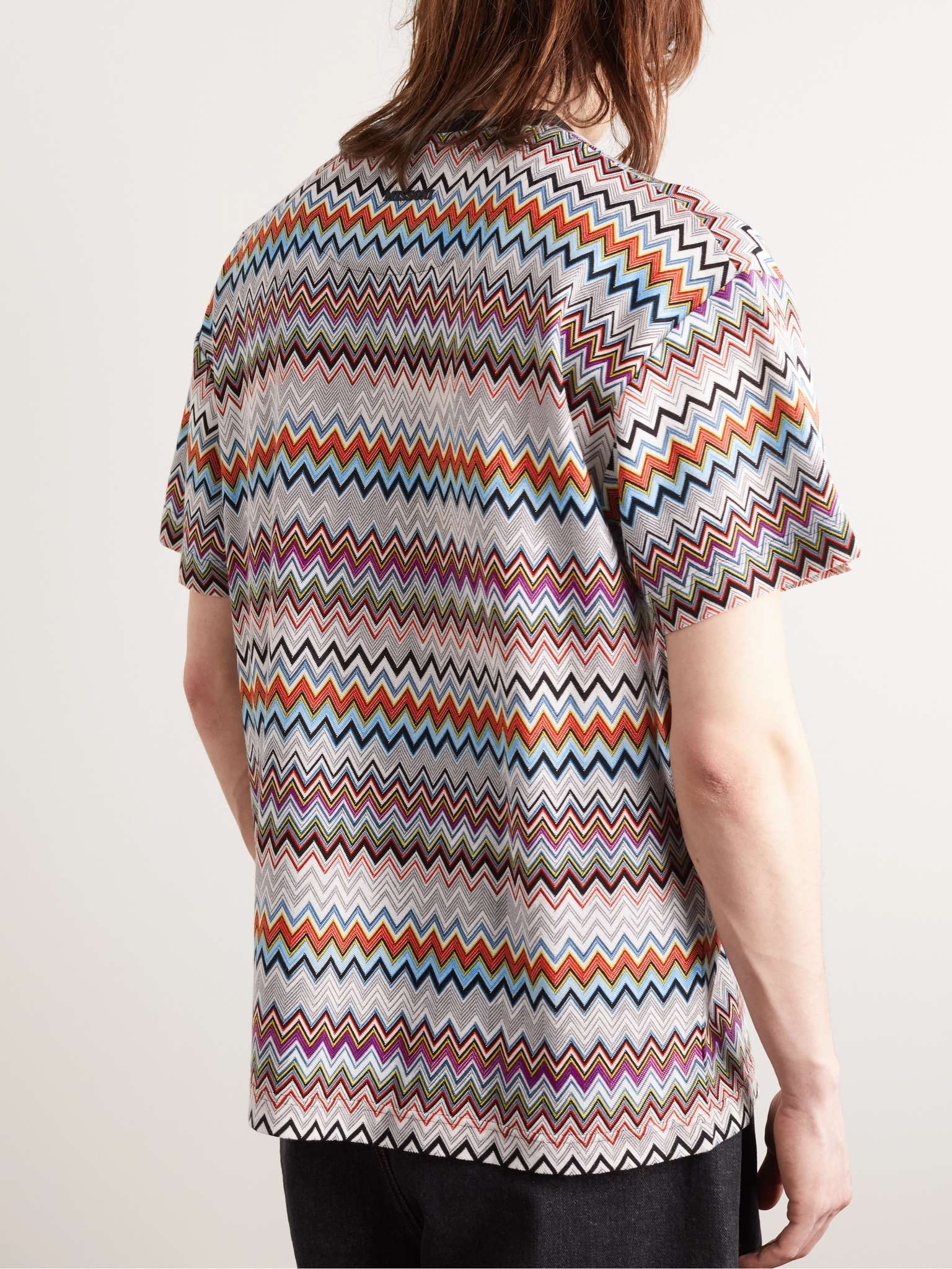 Striped Cotton-Blend T-Shirt - 3