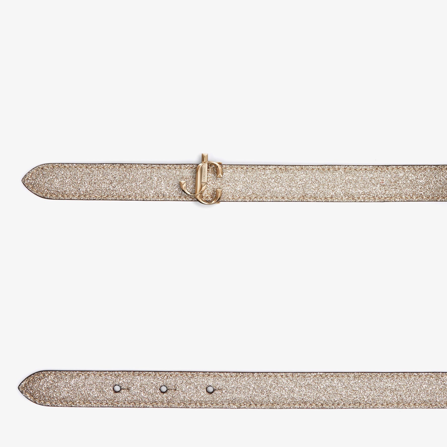Mini Felisa
Platinum Ice Dusty Glitter Belt with JC Monogram - 3