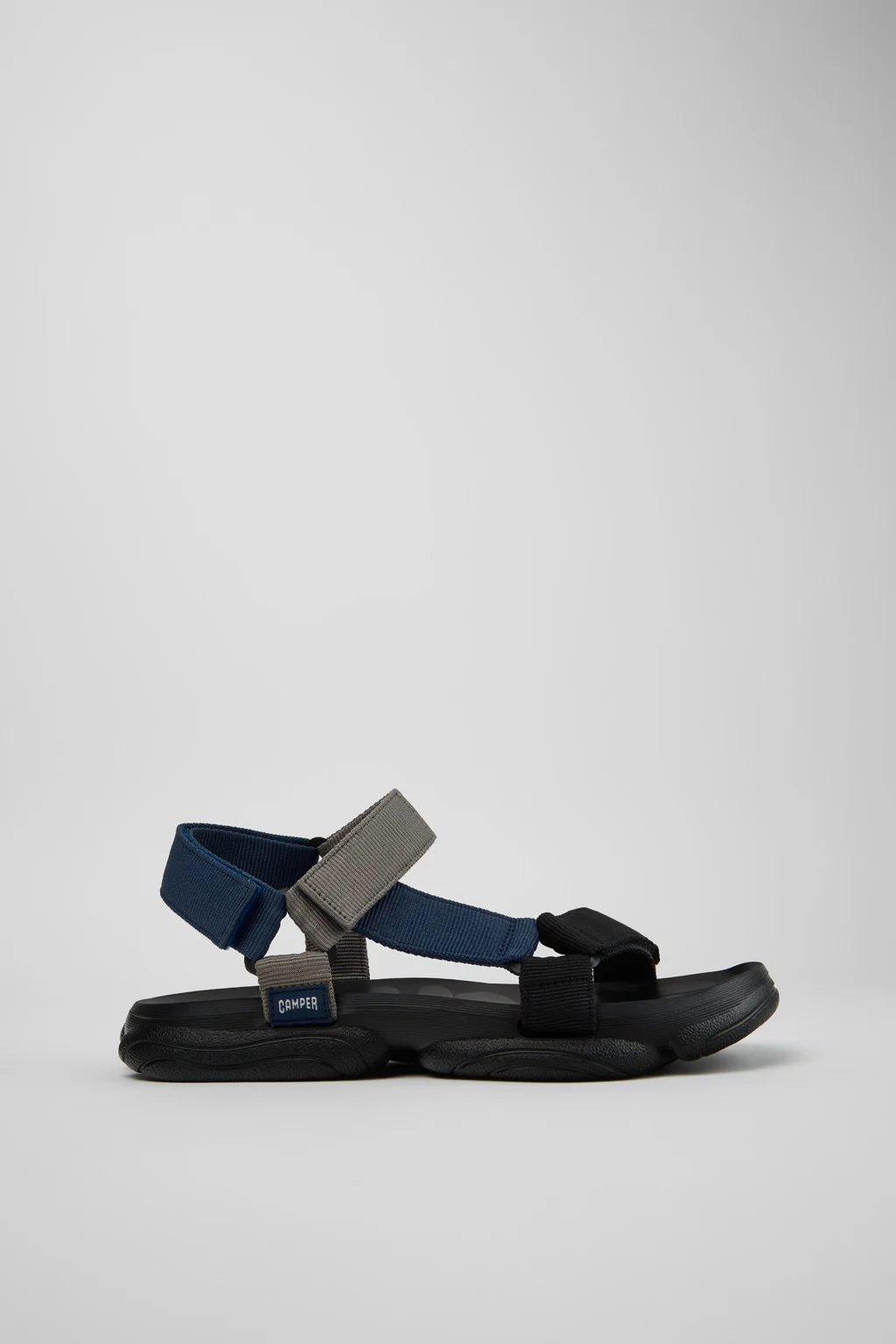 Multicolor Textile Sandals for Men. - 1