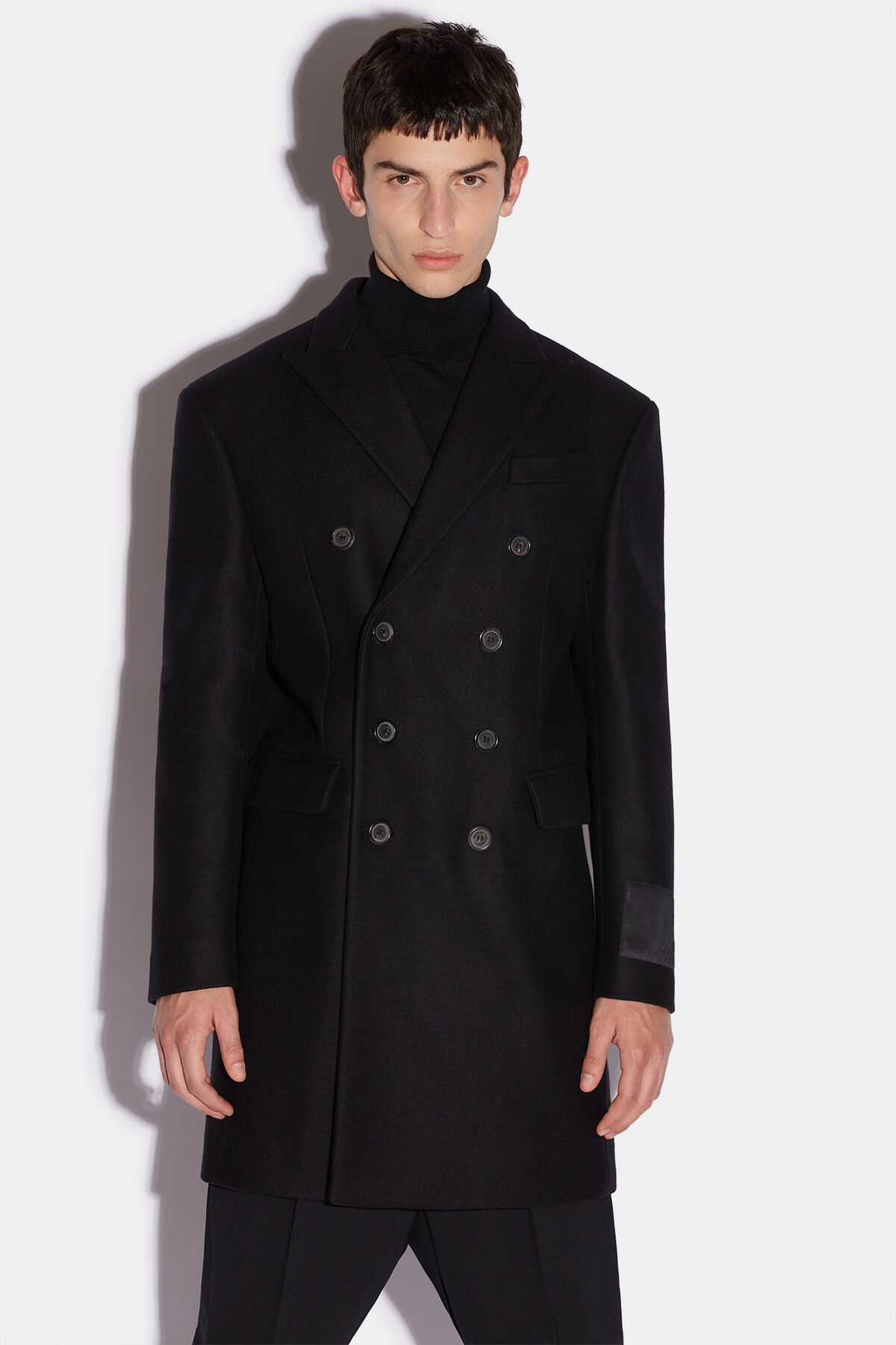 IBRA BLACK ON BLACK COAT - 4