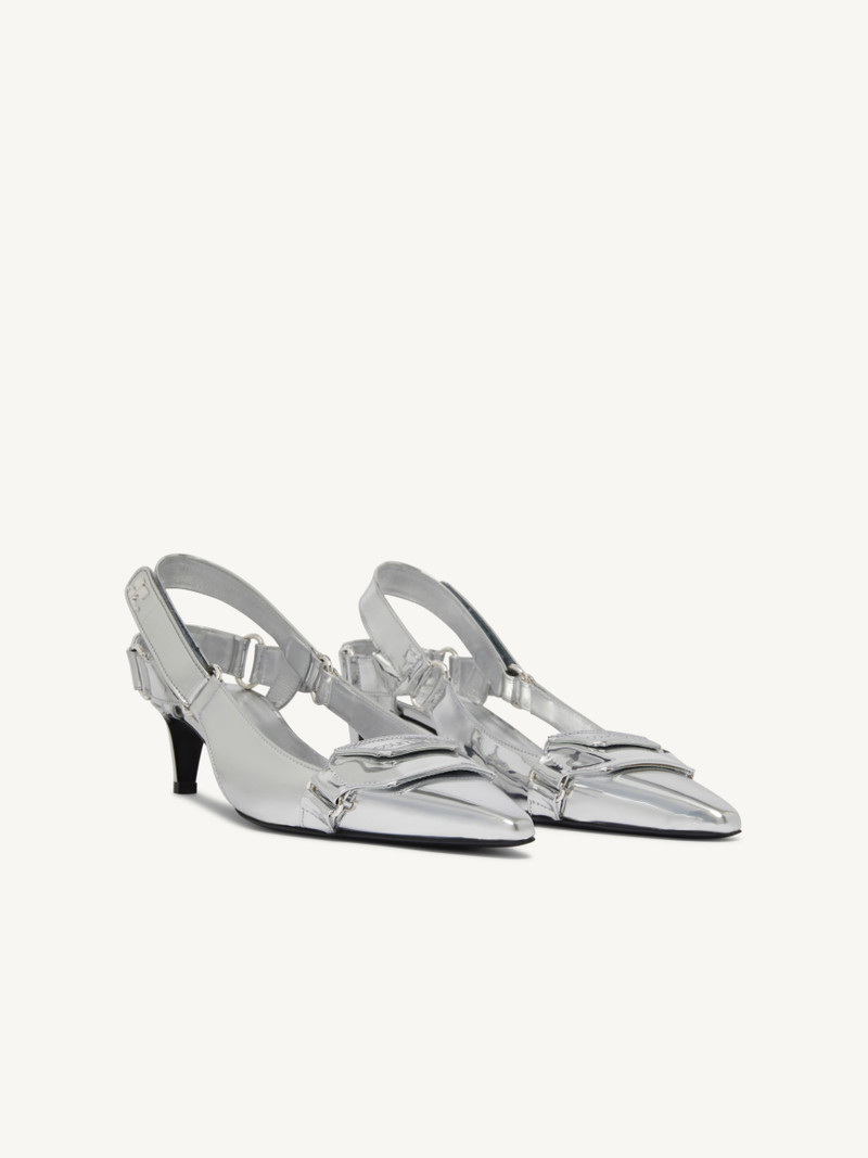 courrèges RACER MIRROR PUMP outlook
