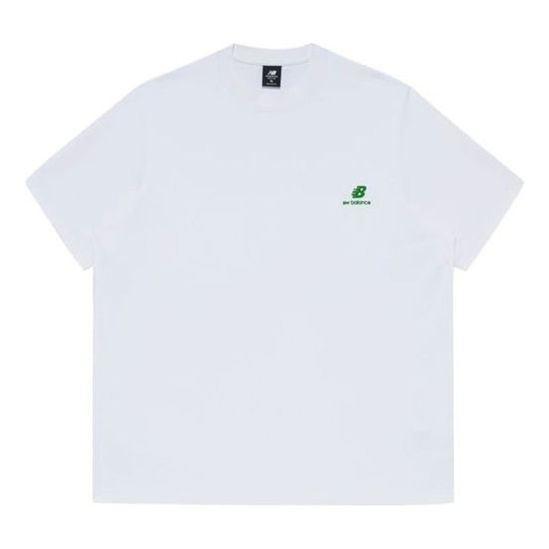 New Balance x Nice Rice Logo Tee 'White' AMT22380-WT - 1