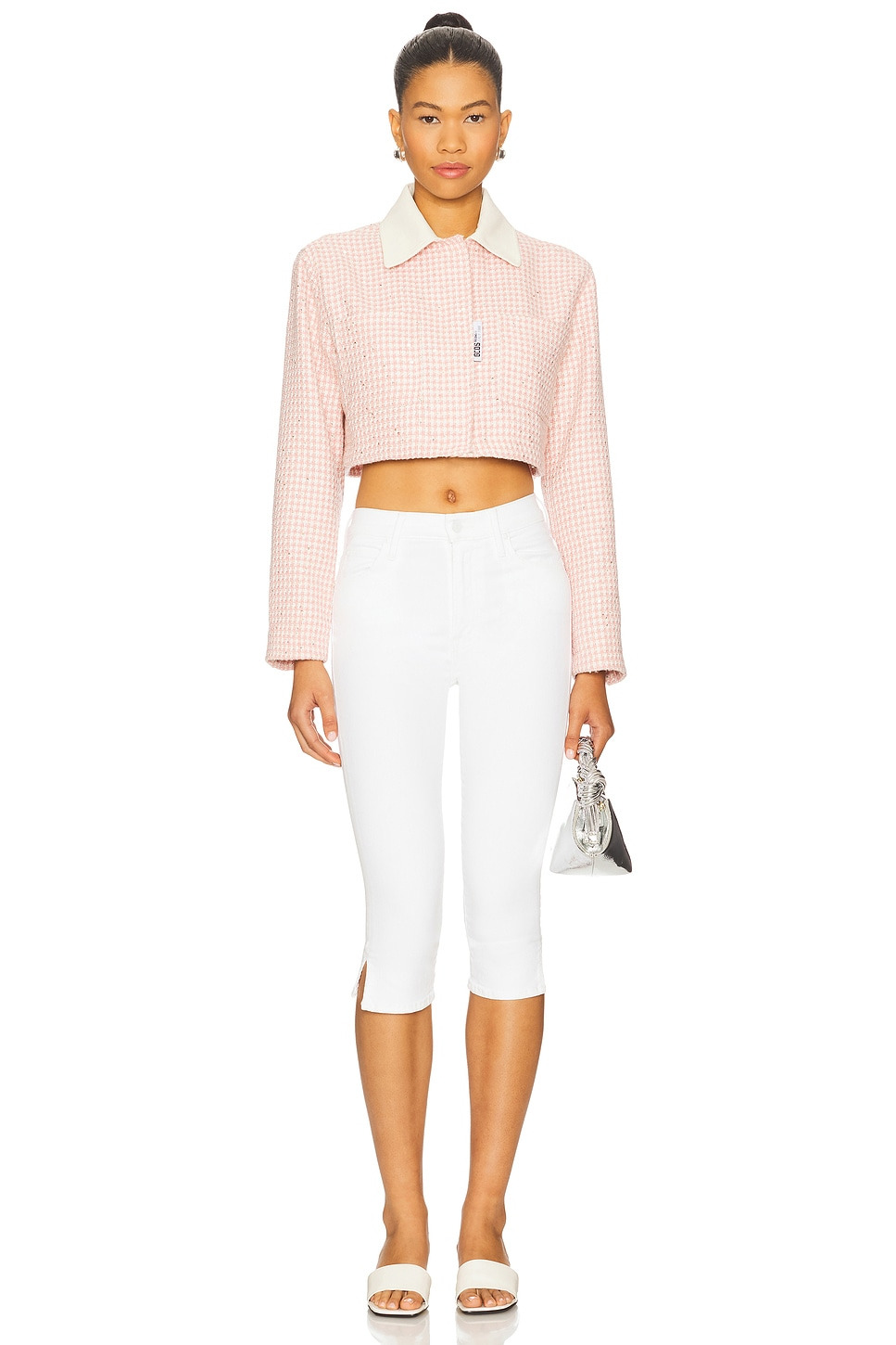 Tweed Crop Jacket - 4
