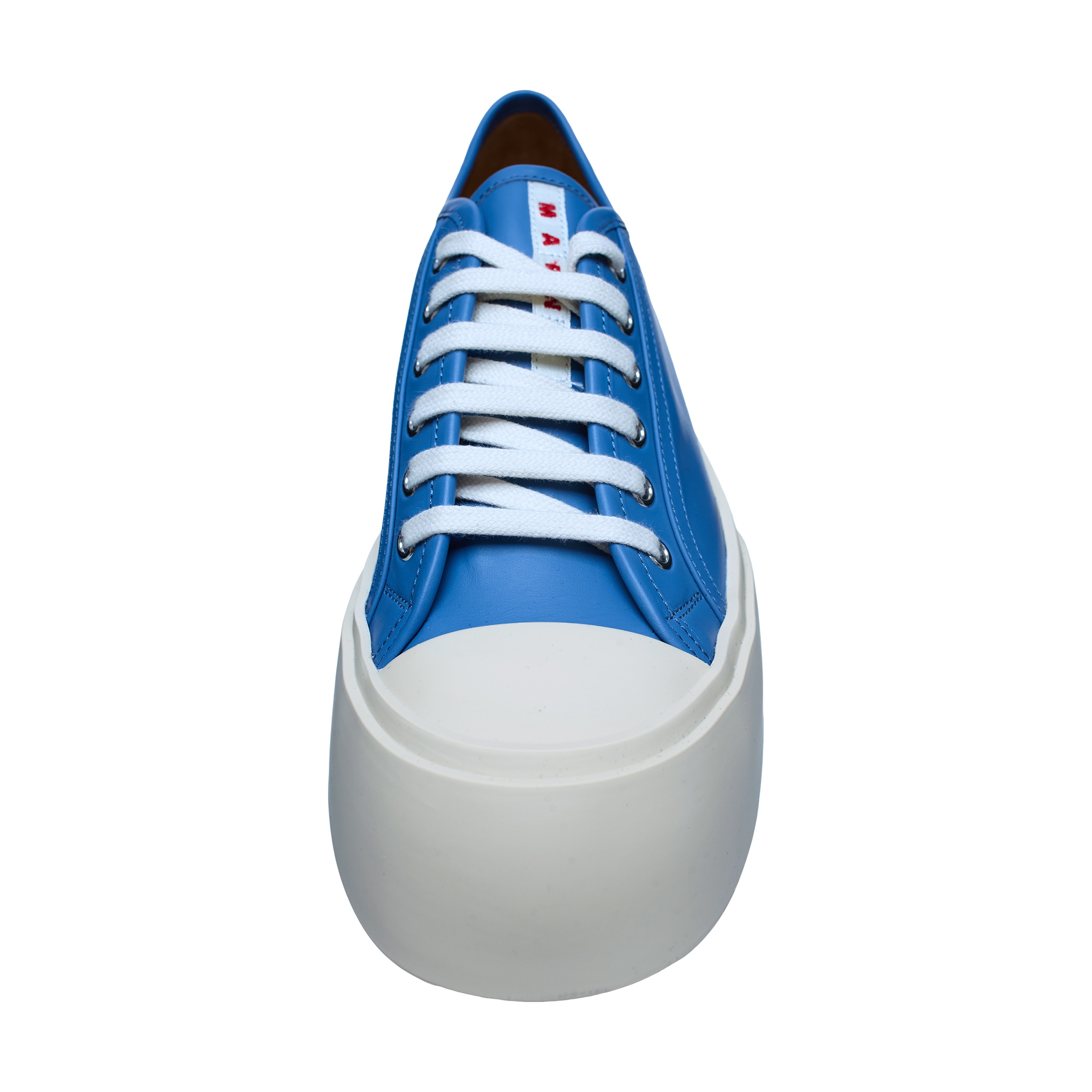 PABLO LEATHER PLATFORM SNEAKERS - 5