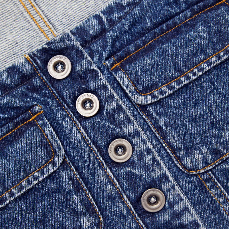 Denim Stitch Detail Top 5