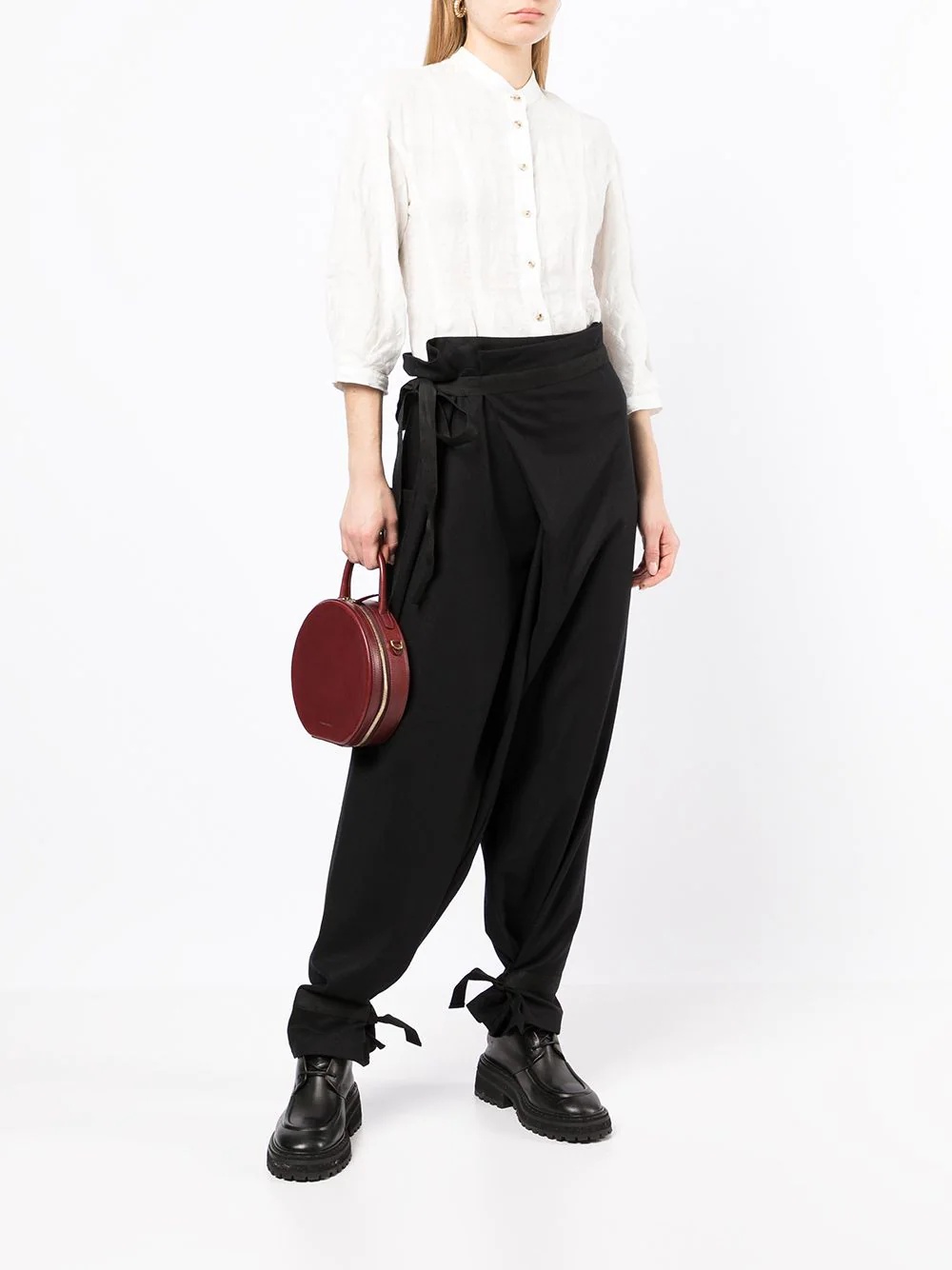 The Morris wide-leg trousers - 4