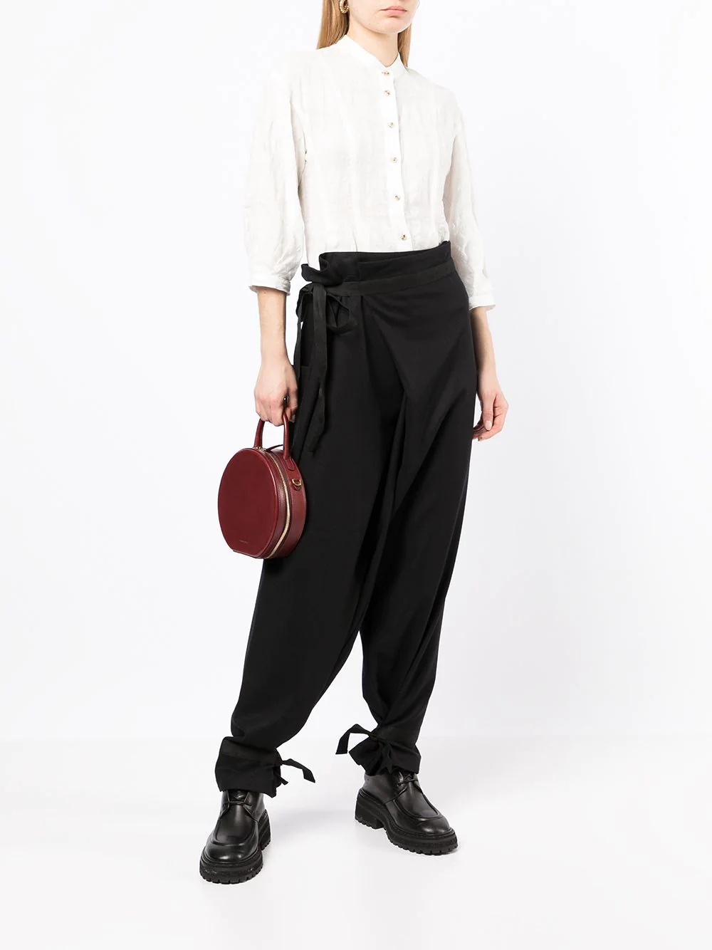 The Morris wide-leg trousers - 3