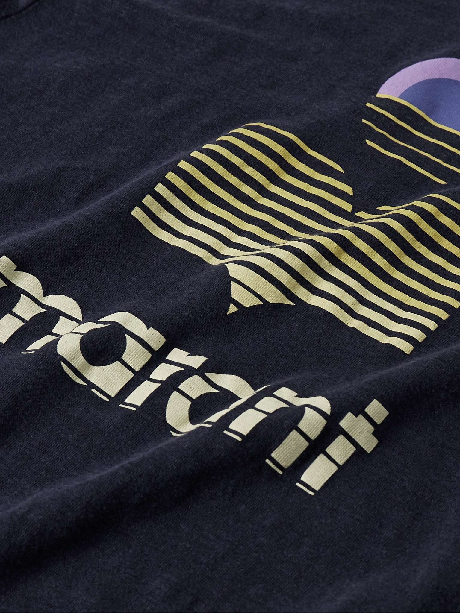 Karman Logo-Print Linen-Jersey T-Shirt - 4