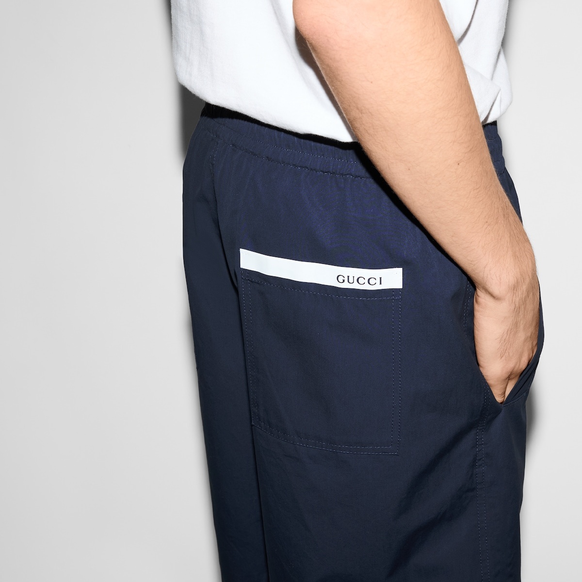 Cotton poplin shorts - 5