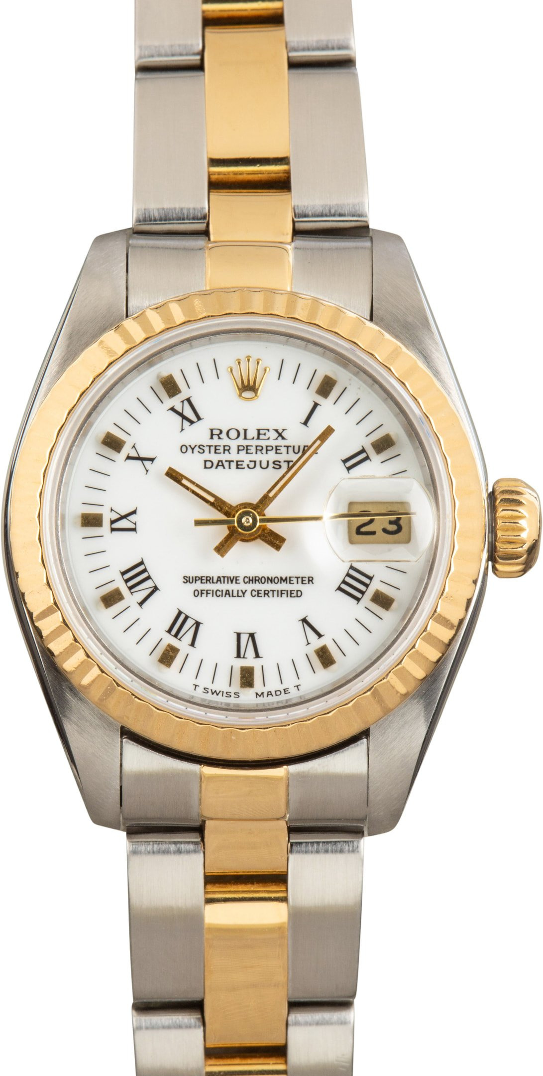 Rolex Lady Datejust 69173 White Dial - 1