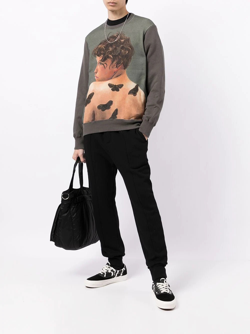 graphic-print cotton sweatshirt - 2