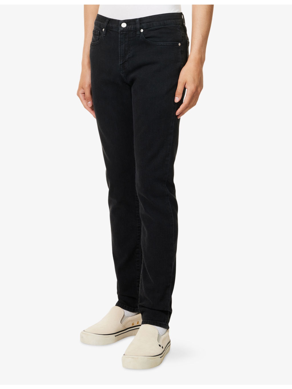 L'homme Athletic Slim-Fit Stretch Denim Jeans - 3