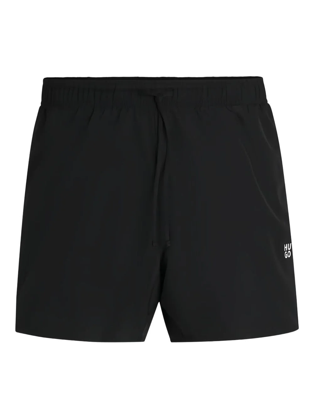 drawstring swim shorts - 1
