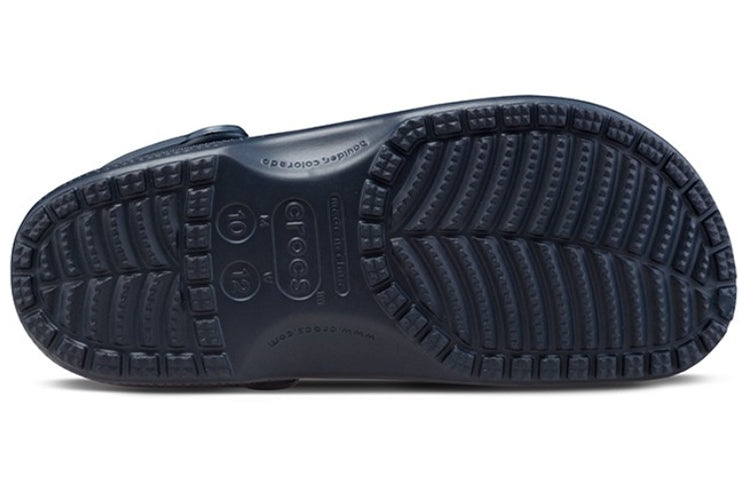 Crocs Classic Beach Unisex Blue Black Sandals 'Blue Black' 10001-410 - 5