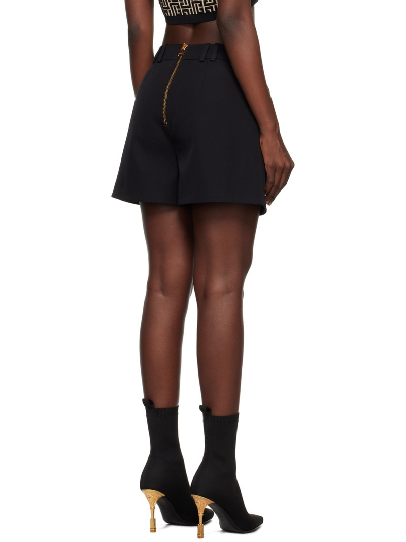 high-waisted virgin-wool shorts 3