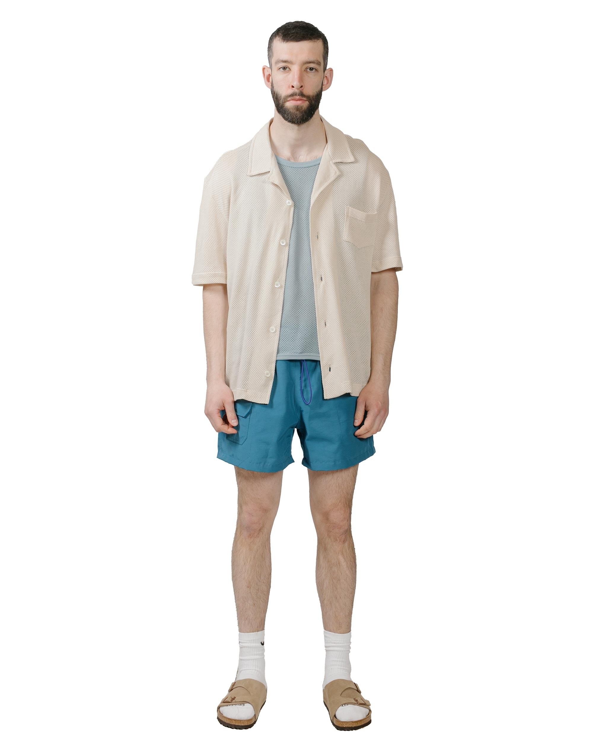 Doppler Effect Shorts Blue Water Repellent Nylon - 4