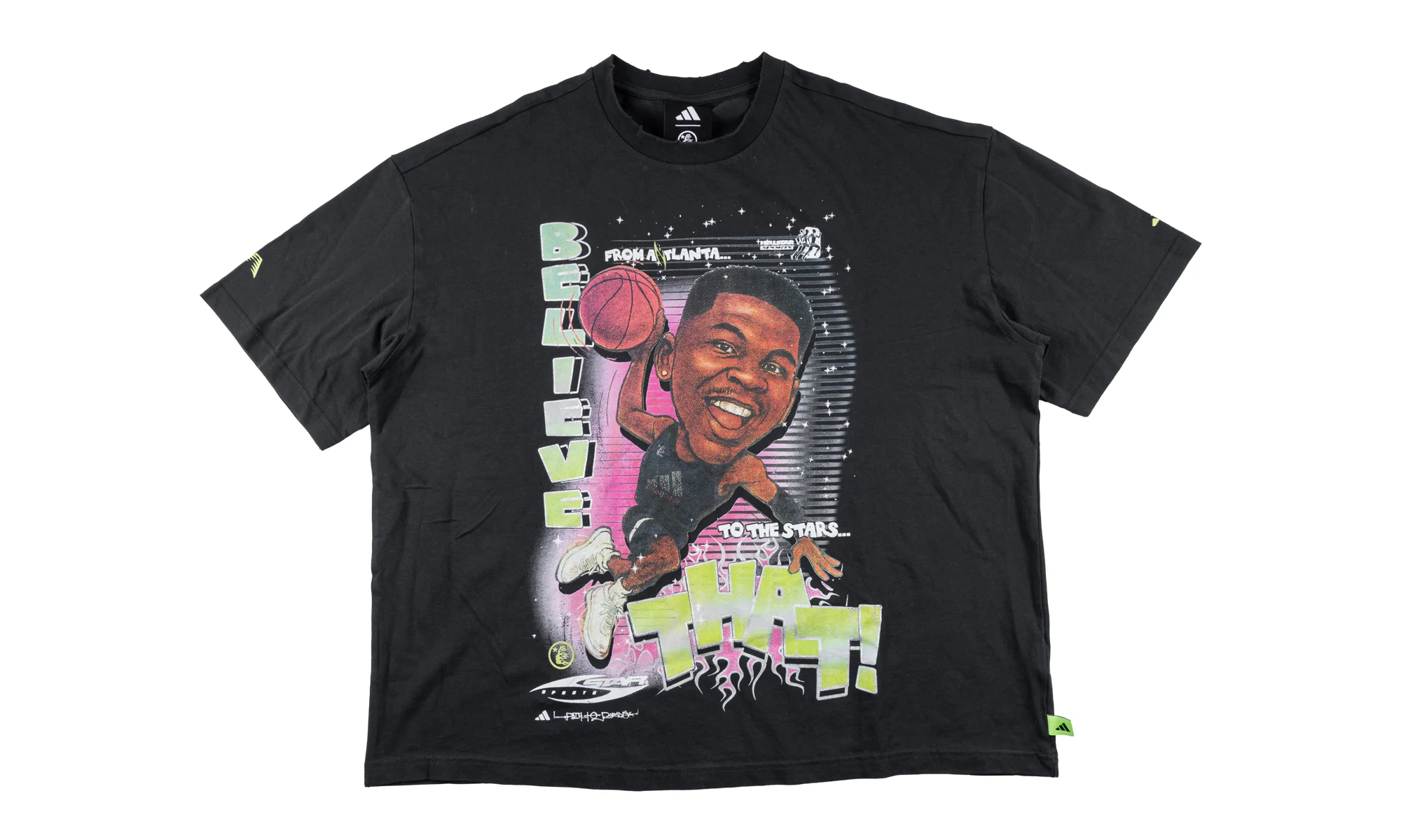 Anthony Edwards Tee "All star weekend 2026 - Carbon" HSR209 - 1