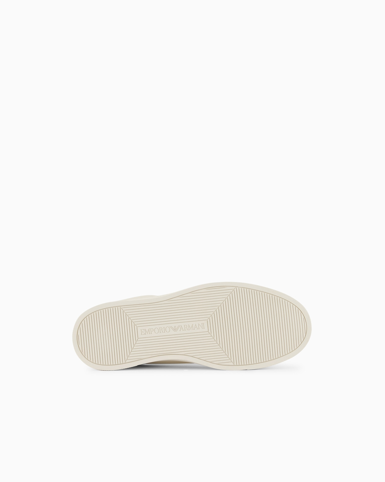 Leather sneakers with gold signature logo - 6