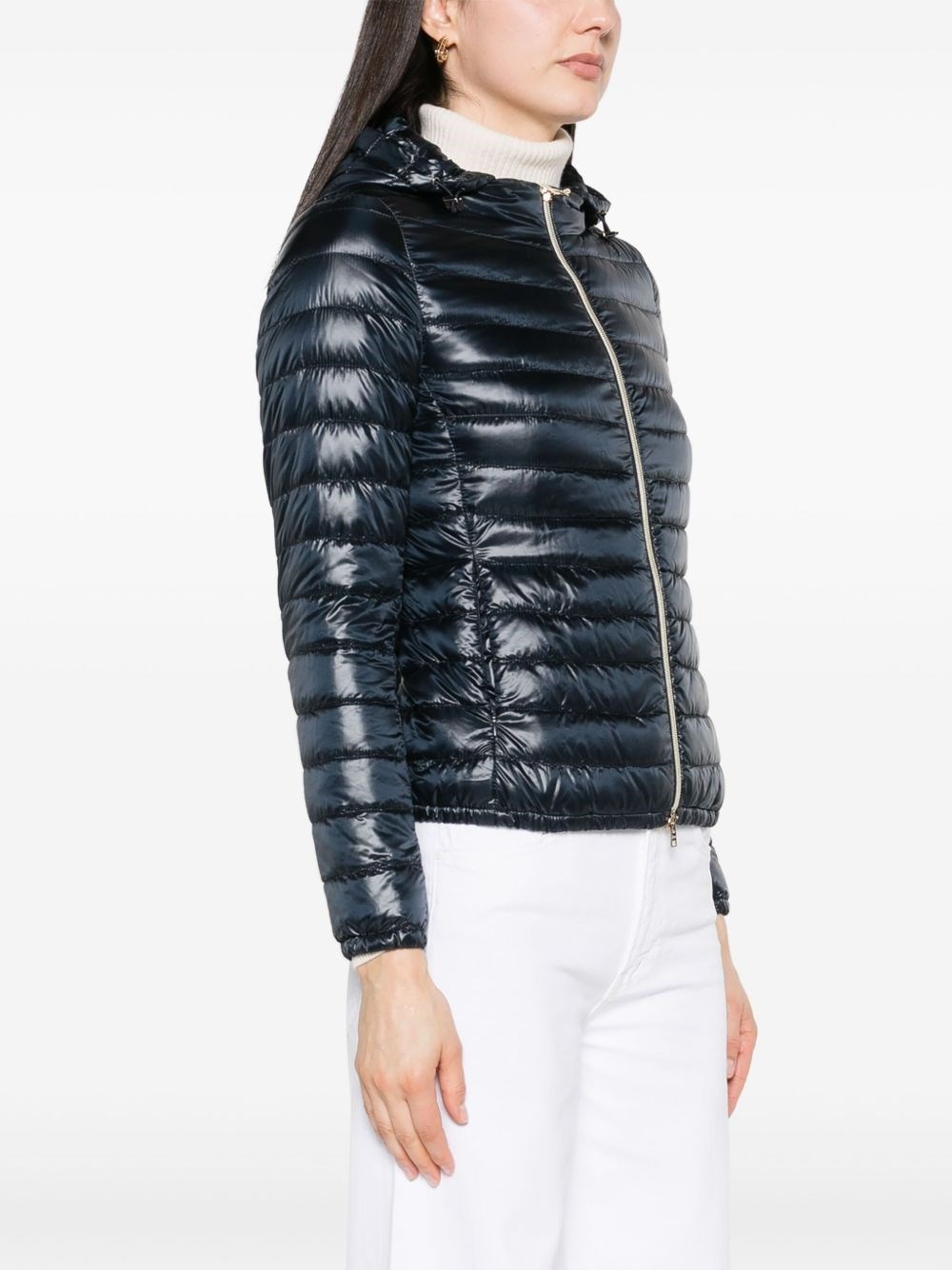 Nylon short down jacket - 4