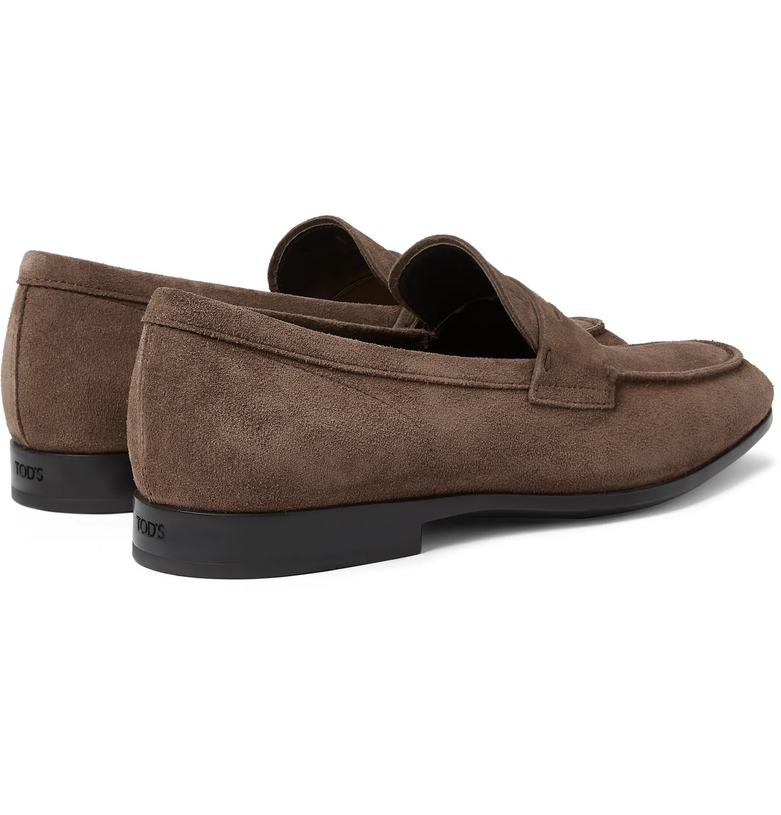 Suede Penny Loafers - 6