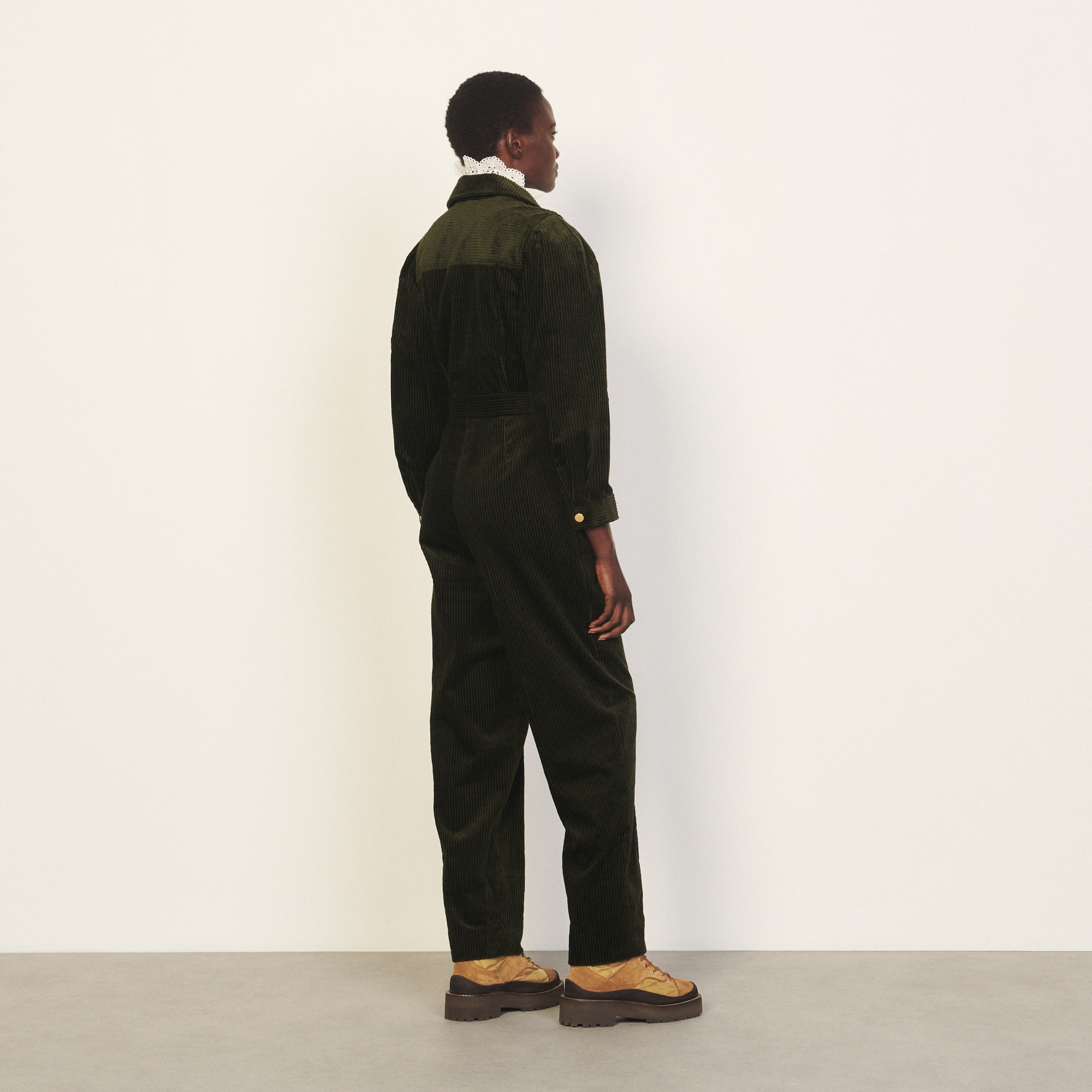 Corduroy jumpsuit - 2