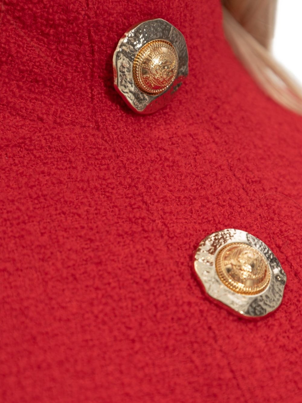 high-neck button-detail top - 5