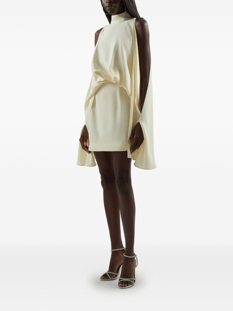 Taller Marmo Bacall high-neck draped dress outlook