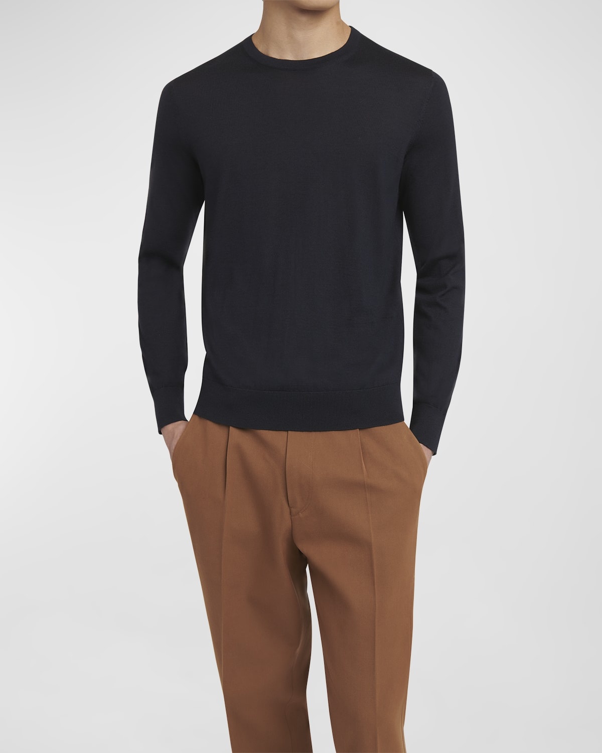Men's Cashmere Crewneck Sweater - 6